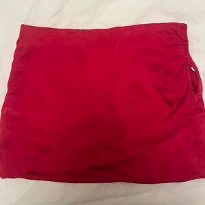 Zara Bold Scarlet Skirt